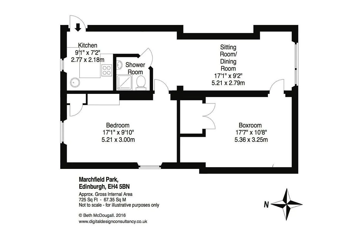 אדינבורו The Marchfield Residence 0*,  בריטניה